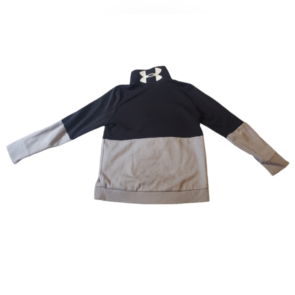 Under Armour black, white, and gray sweatshirt youth Large - Picture 3 of 5